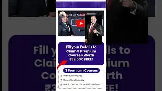 लूट ऑफर 😮 39500 का Course फ्री में दे रहे है विवेक बिंद्रा 🔥😯0#shorts #vivekbindra