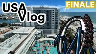 TAMPA 'ND COASTERS - USA Vlog #5 (Encore)