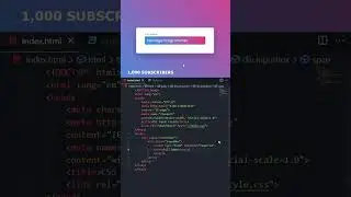 Gradient Input Field CSS Shorts🌠 