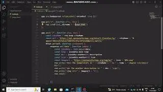 Create a simple weather app using Node js part 1 very quickly specially for beginners 