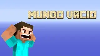 🔴 Tutorial | Crear mundo vacío 😱 | Minecraft Bedrock