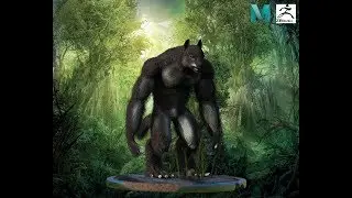 Zbrush and Maya Werewolf 3d modeling and sculpting |speed art 17