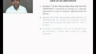 Arbitration and Conciliation Act 1996
