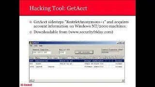 GetAcct Lab Step by Step Tutorial