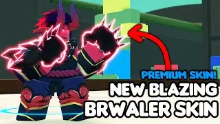 New Blazing Brawler Skin It Can Float! Showcase | TDS (Roblox)