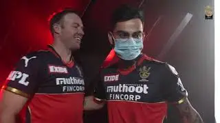 #IPL2021 #PLAYBOLD VIRAT KHOLI & AB DE VILLERS PHOTOSHOTS