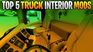 TOP 5 ETS 2 TRUCK INTERIOR MODS 1.45-1.40 | ETS 2 Mods