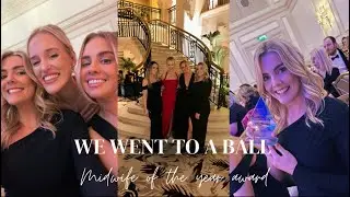 I went to a ball and won an award! Midwife of the year award!