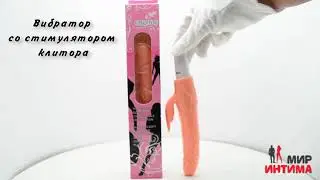 Вибратор со стимулятором клитора