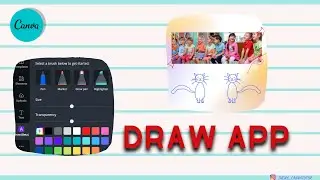 How to DRAW in CANVA / CANVA UPDATE / Draw app
