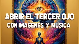 Ejercicio para ABRIR Tercer Ojo con estereogramas y música relajante | HD