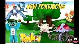 update for pixelmon new series Pokemon start 😎😎😀😈😈