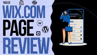 HOW TO CREATE A WEBSITE For Beginners? / WIX Review Tutorial at Landing Page Builder