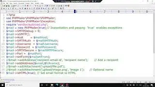 Sending Email in Php