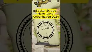 Nuke Gold Copenhagen 2024 Sticker Scrape 
