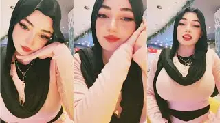 Zelal hijab - TikTok live huge chest🤤