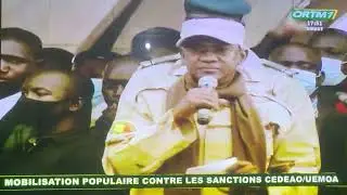 Le Discours du premier ministre du gouvernement de la transition Malienne Choguel Coukala Maiga