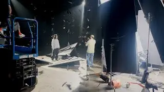 Filming Commercials with Sony FX3 / Lighting Aputure 1200d Pros and Spotlight Maxes / Cine Vlog 002