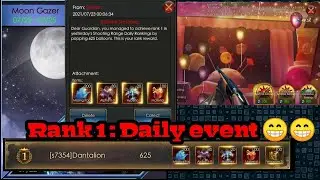 Rank 1 : Daily Event (Rangking Harian Event)