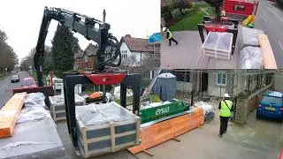 DELIVERY TO RUDDINGTON || DUAL CAM || HOW I DO IT PROPERLY || LORRY LOADER CRANE / HIAB DELIVERY
