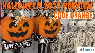 HALLOWEEN 🎃👻 2023 HOME DECOR PREVIEW! I AT HOME STORE I SHOP WITH ME I JUNE 2023