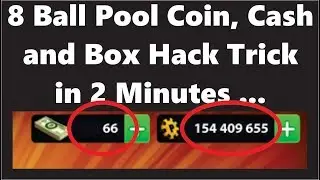 8 Ball Pool Coin, Cash and Box [Hack Trick]