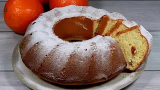 АПЕЛЬСИНОВЫЙ КЕКС с изюмом. ПРОСТОЙ РЕЦЕПТ. Всё СМЕШИВАЮ и в духовку. И ВСЁ! Все будут в ВОСТОРГЕ!