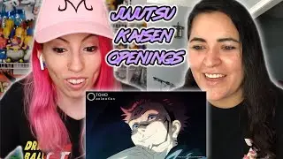 Jujutsu Kaisen Openings 1 & 2 - BLIND REACTION!!!