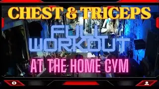 Chest & Triceps Full Workout at The Home Gym! #chest #chestworkout #triceps #tricepsworkout #homegym