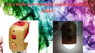 make your mosquito machine into easy bulb holder//Navaneeth gubba