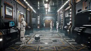 SciFi Modular Pack Unreal Engine 4 preview