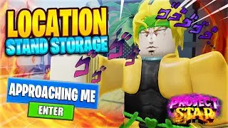 ROBLOX PROJECT STAR MAP: Stand Storage Location (How To Change Stands)