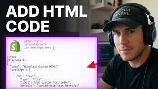 How to Add HTML Code to Shopify (2026) | Theme Editor