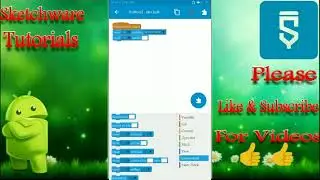 #30.Sketchware Tutorials- Access your contacts and images using Sketchware