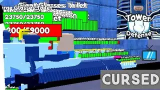 The most CURSED gameplay in Toilet Tower Defense ?
