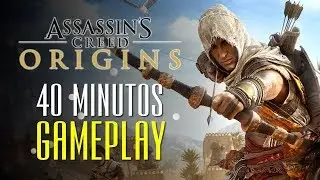 40 minutos GAMEPLAY de ASSASSIN'S CREED ORIGINS, Impresiones Finales | LaPS4