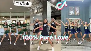 100% Pure Love Dances TikTok Compilation October 2024 #challenge #dance