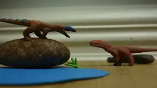 Megalosaurus vs Chilantaisaurus | clay dinosaur fight