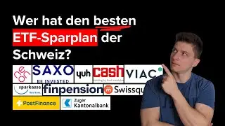 Welches sind die besten ETF-Sparpläne der Schweiz?
