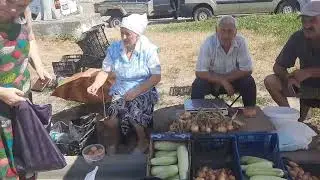 Жара, стихийный базар 14 июля 2024 г.