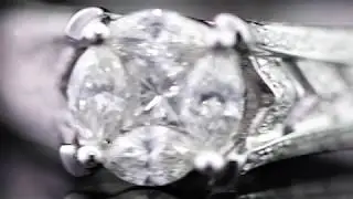Роскошное помолвочное кольцо с бриллиантами. САНЛАЙТ!