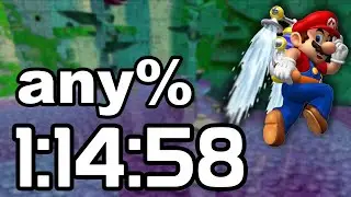 Super Mario Sunshine any% Speedrun in 1:14:58