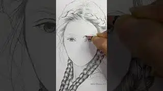 Wait for part-2 😍😍😍 #art #drawing #fyp #ytshorts easyfacedrawing