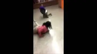 Funniest High school Fight ( Slippery Fight)