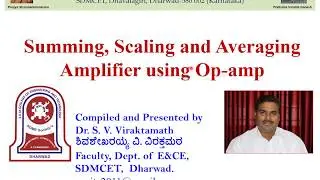 Summing, scaling and Averaging Amplifier