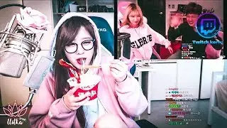 Twitch 최고 순간들 -[하느르 그녀는 자신에게 키스했다] 릴카 는 PUBG에서 1 위를 차지했습니다. | Twitch clip korea#1 😀
