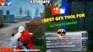 🔥 Best GFX Tool for PUBG/BGMI 4.0 Update 🚀 Unlock 90FPS/120FPS on Any Device | No Lag, No Ban ✅