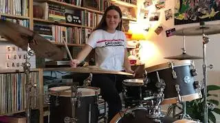 Drum challenge  7/4 and 5/4. Drums + Guitar.