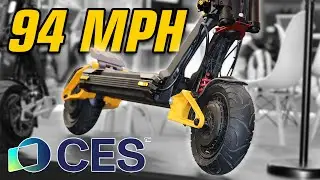 The Craziest & Coolest Electric Scooters at CES 2026!