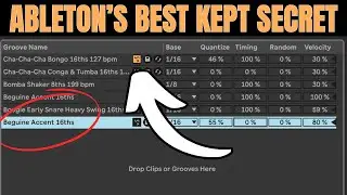 Grooves in Ableton: The Reason Your Drums Still Sound Robotic